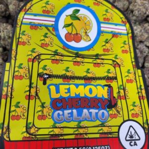 Lemon cherry Gelato