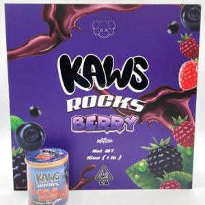 Kaws rotsen berry is opgelost